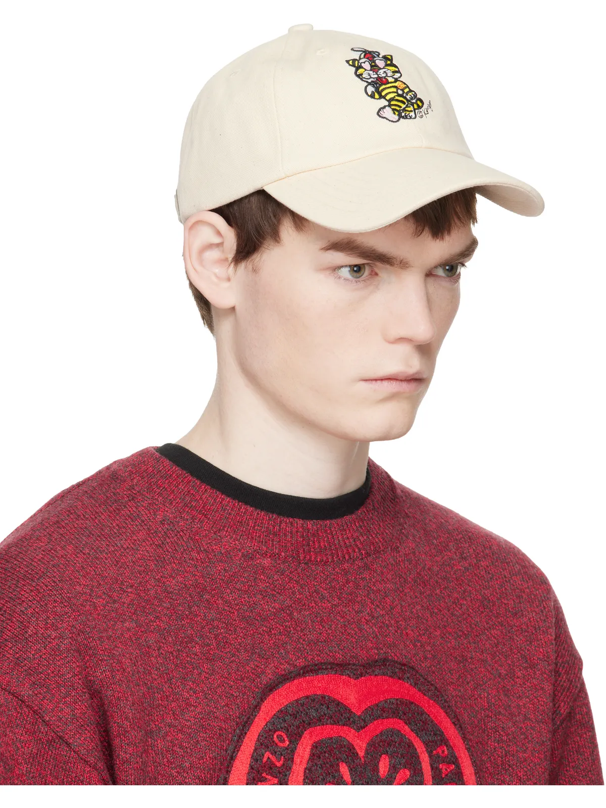 Kenzo Kenzo Paris 'KENZO Cartoon' Embroidered キャップ - 画像2