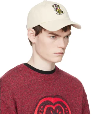 Kenzo Kenzo Paris 'KENZO Cartoon' Embroidered キャップ - サムネイル2