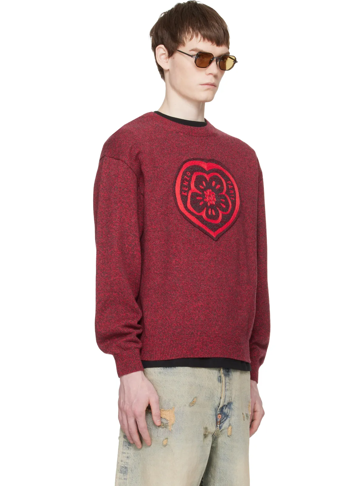 Kenzo Kenzo Paris 'KENZO Boke Heart' セーター - 画像2
