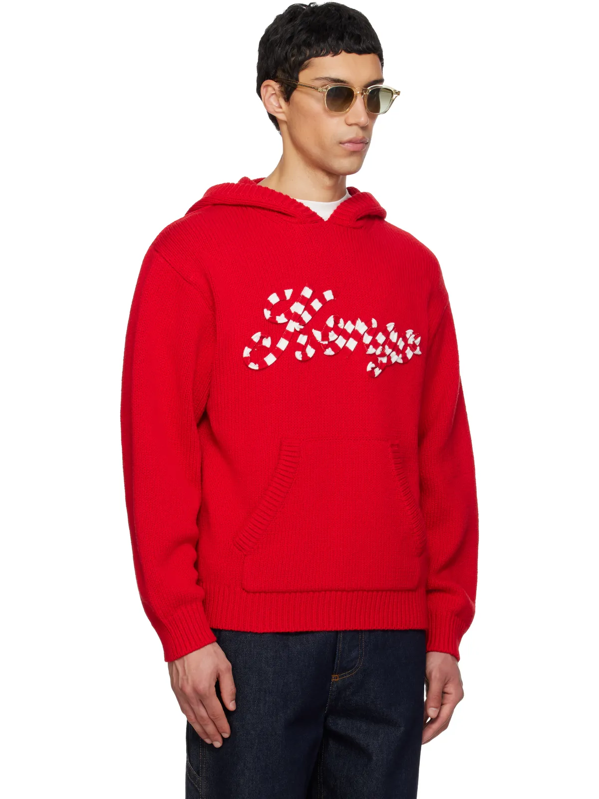 Kenzo Kenzo Paris 'KENZO Winter Holidays' エンブロイダリー フーディ - 画像2