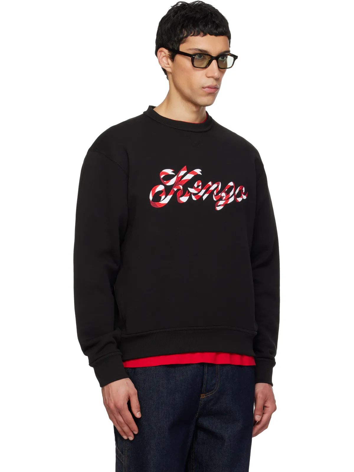 Kenzo Kenzo Paris 'KENZO Winter Holidays' エンブロイダリー スウェットシャツ - 画像2