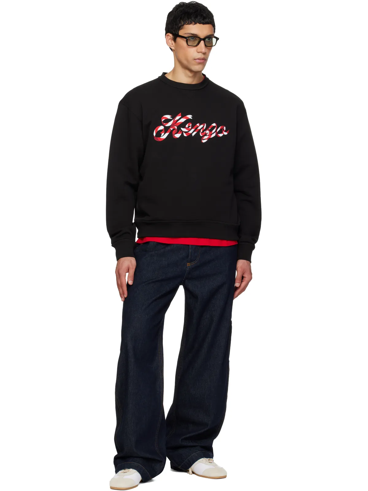 Kenzo Kenzo Paris 'KENZO Winter Holidays' エンブロイダリー スウェットシャツ - 画像4