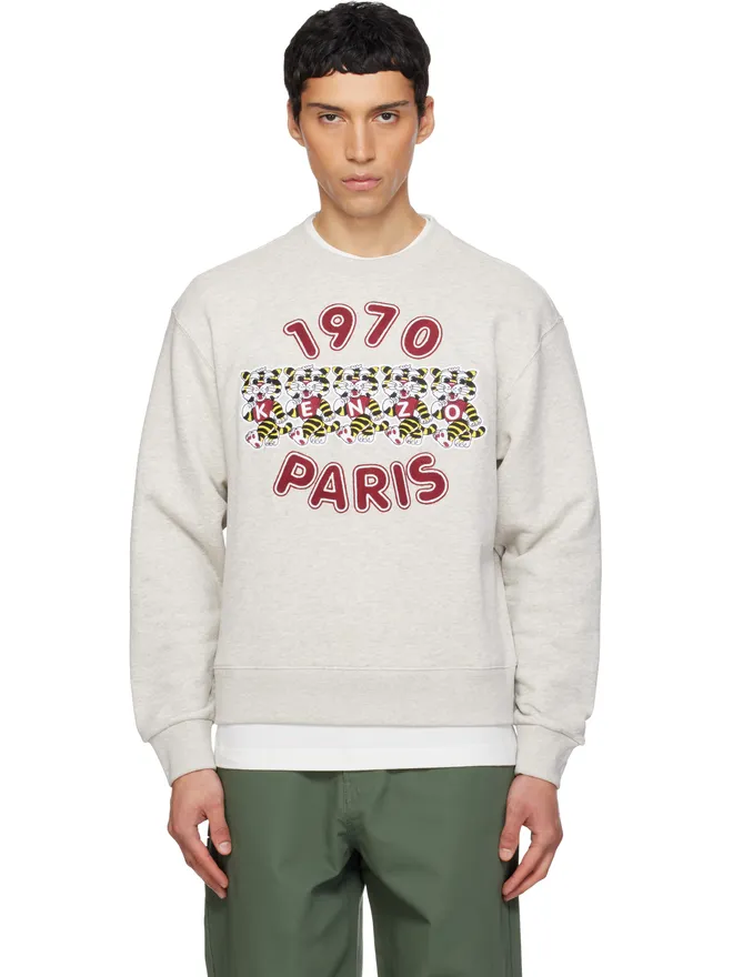 Kenzo Kenzo Kenzo Paris 'KENZO Wild Tiger' エンブロイダリー スウェットシャツの商品画像