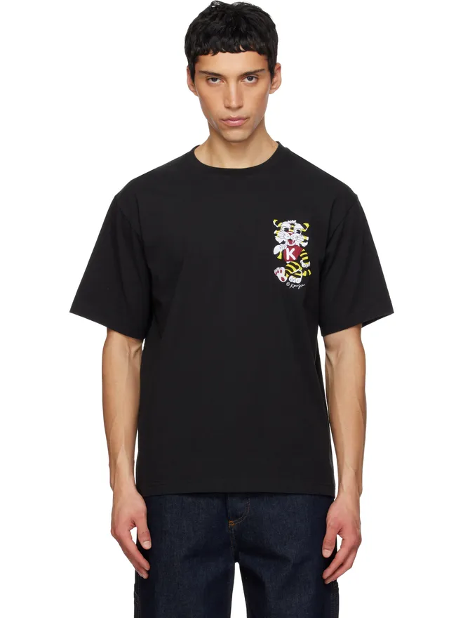 Kenzo Kenzo Kenzo Paris 'KENZO Wild Tiger' エンブロイダリー オーバーサイズ Tシャツの商品画像