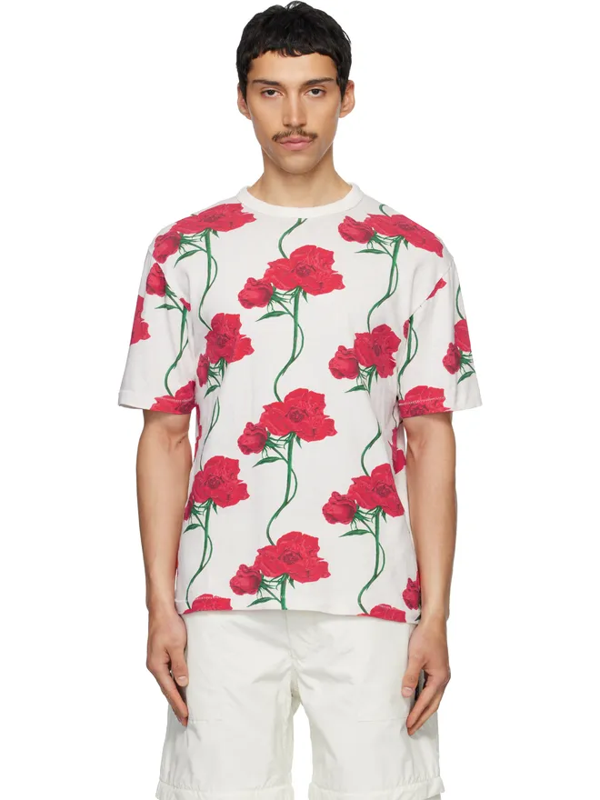 Kenzo Kenzo Kenzo Paris 'KENZO Archive Rose' Tシャツの商品画像