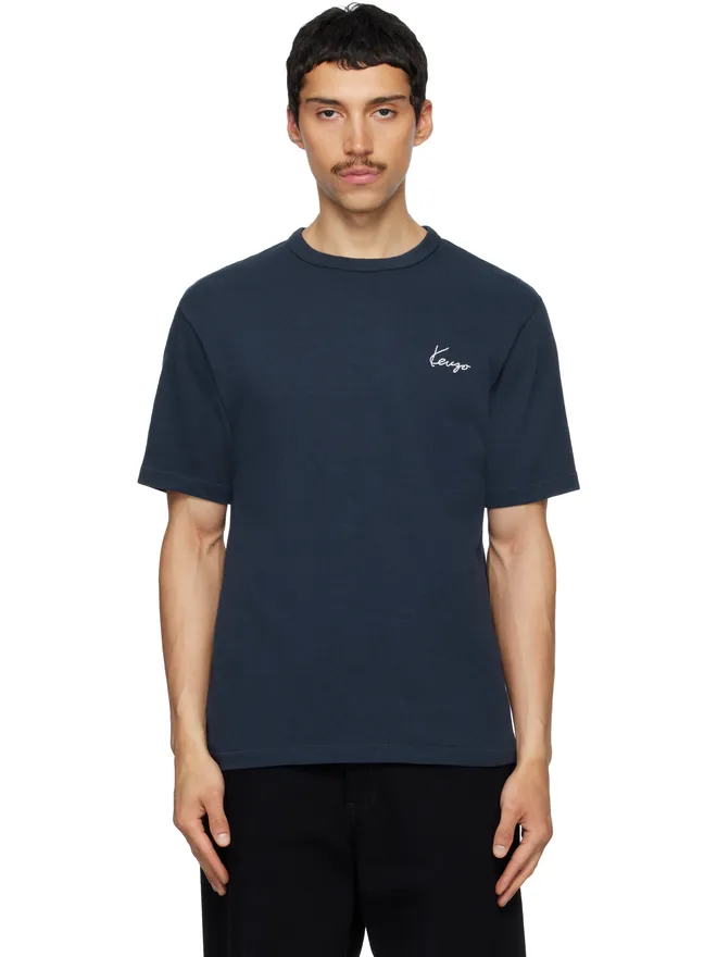 Kenzo Kenzo Kenzo Paris 'KENZO Archive Rose' Embroidered Tシャツの商品画像