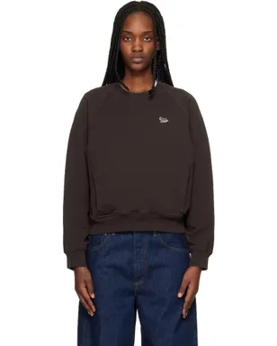 Maison Kitsuné ベビーフォックス オープン ポケット スウェットシャツ - サムネイル1