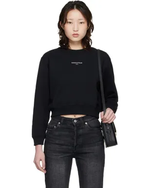 Maison Kitsuné 'Maison Kitsuné Paris' クロップド スウェットシャツ - サムネイル1
