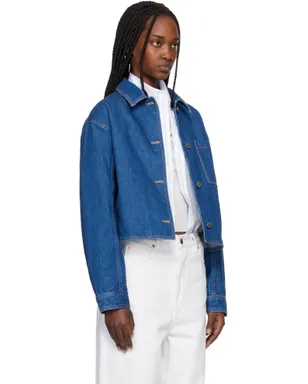 Maison Kitsuné クロップド デニムジャケット - サムネイル2