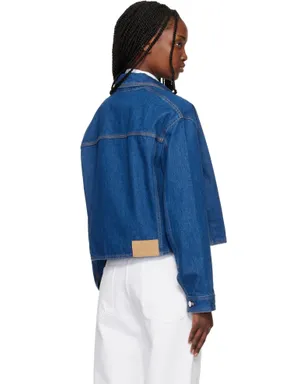 Maison Kitsuné クロップド デニムジャケット - サムネイル3