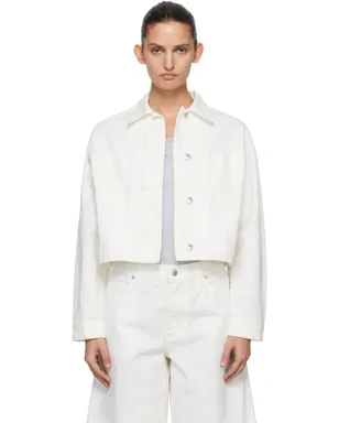 Maison Kitsuné デニム ボクシー トラッカージャケット - サムネイル1