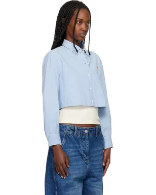 Maison Kitsuné ベビーフォックス クロップド シャツ - サムネイル2