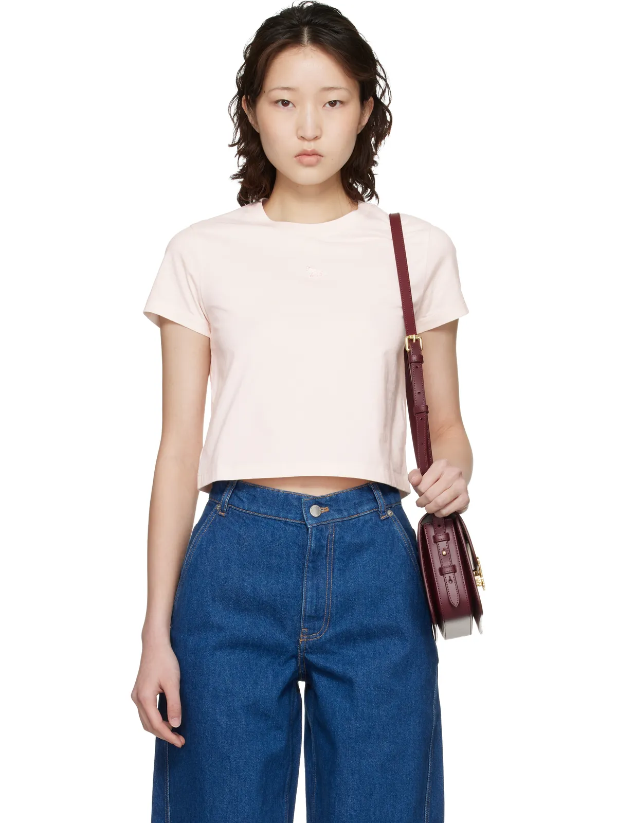 Maison Kitsuné ベビーフォックス ベビーTシャツ - 画像1