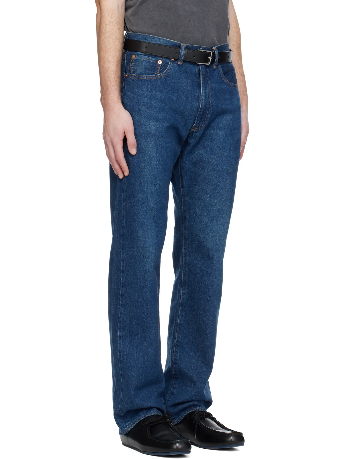 Maison Kitsuné KUROエディション Selvedge Voyage ジーンズ - 画像2