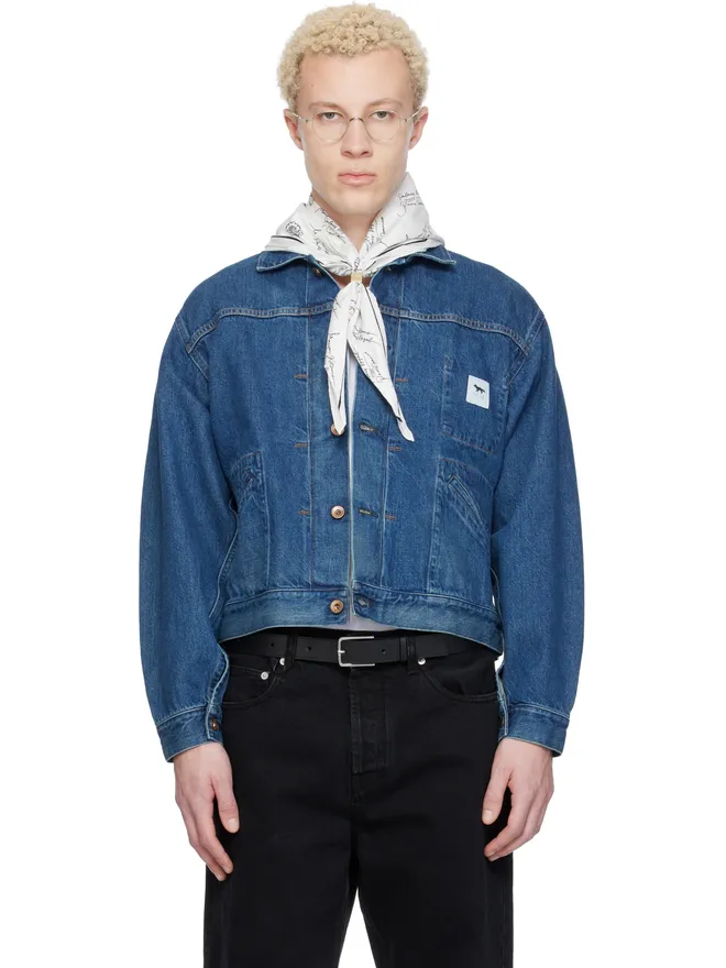 Maison Kitsuné Maison Kitsuné KUROエディション Selvedge Voyage デニムジャケットの商品画像