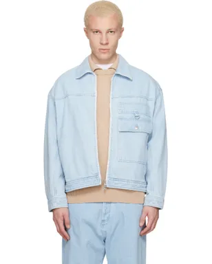 Maison Kitsuné ジップ デニムジャケット - サムネイル1