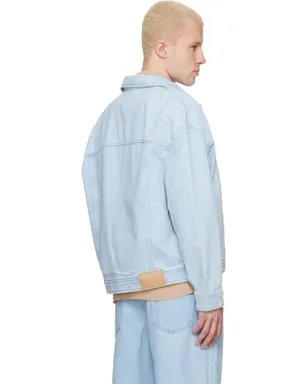 Maison Kitsuné ジップ デニムジャケット - サムネイル3