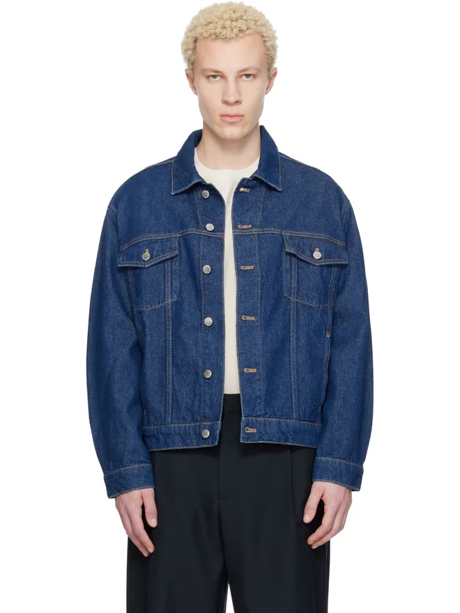 Maison Kitsuné Maison Kitsuné デニム トラッカージャケットの商品画像