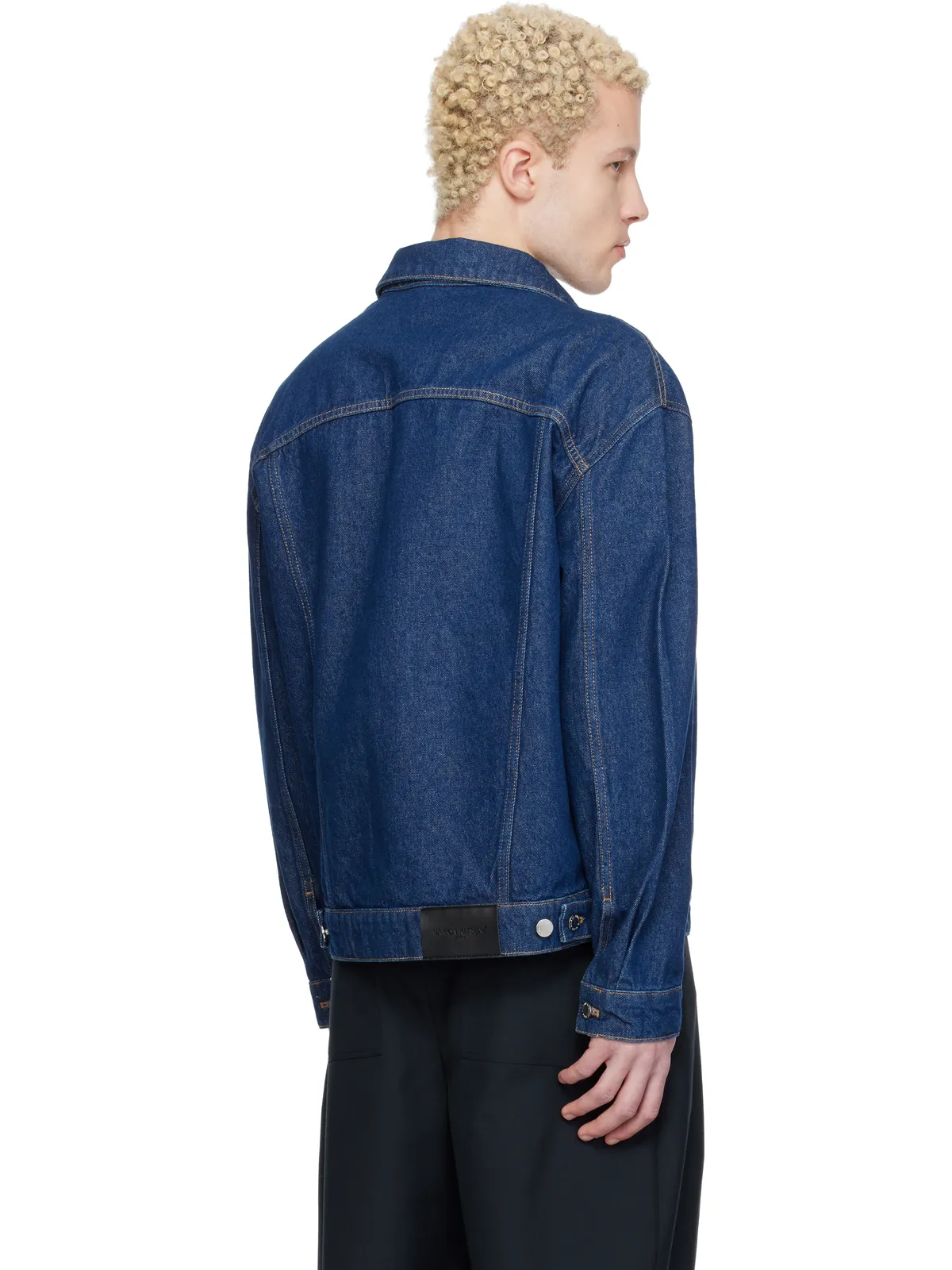 Maison Kitsuné デニム トラッカージャケット - 画像3