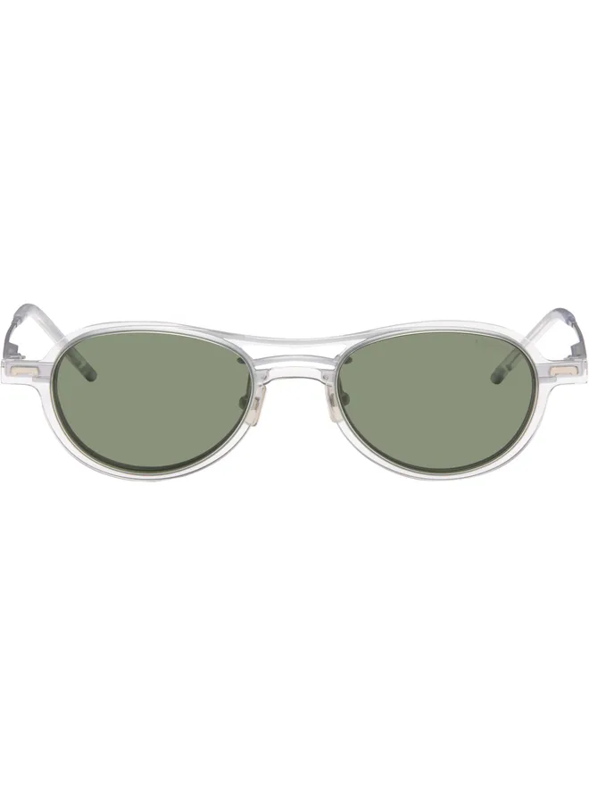 Maison Kitsuné Maison Kitsuné A. Societyエディション Hikari クリップオンサングラスの商品画像