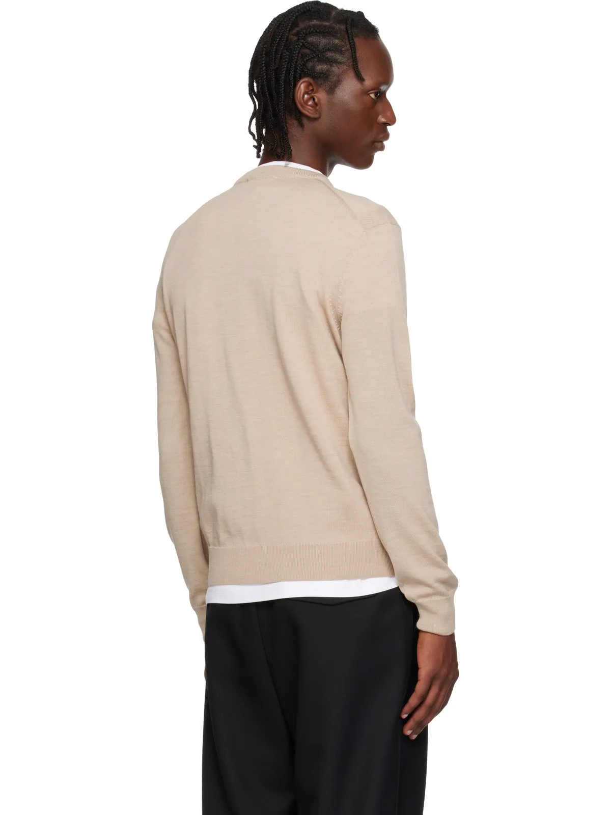 Maison Kitsuné フォックスヘッド メリノ レギュラー セーター - 画像3