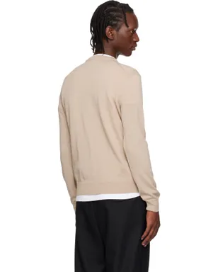 Maison Kitsuné フォックスヘッド メリノ レギュラー セーター - サムネイル3