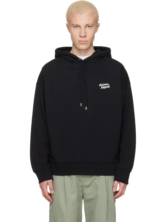 Maison Kitsuné Maison Kitsuné 'Maison Kitsuné' Handwriting オーバーサイズ フーディの商品画像