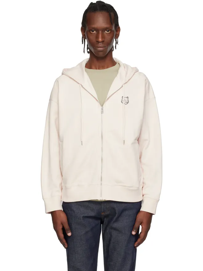 Maison Kitsuné Maison Kitsuné フォックスヘッド オーバーサイズ ジップフーディの商品画像
