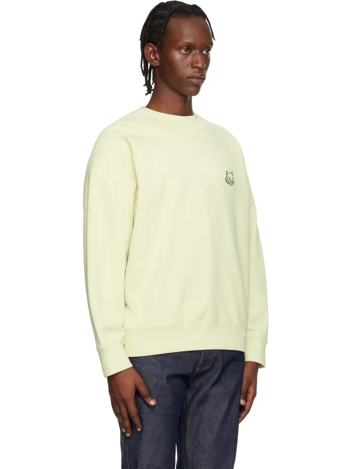 Maison Kitsuné フォックスヘッド オーバーサイズ スウェットシャツ - 画像2