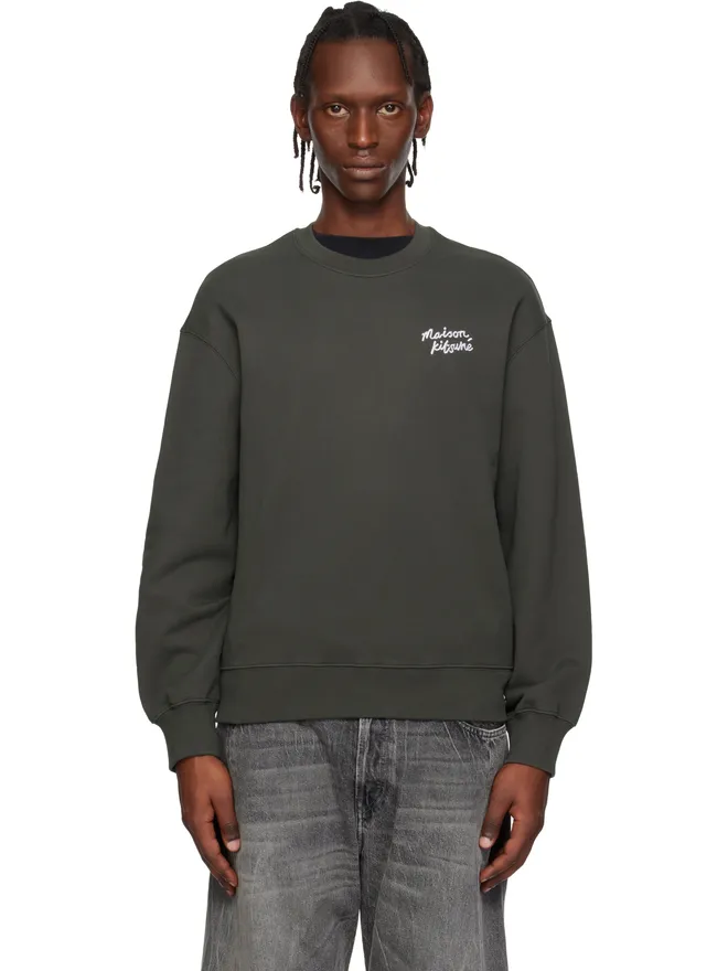 Maison Kitsuné Maison Kitsuné 'Maison Kitsuné' Handwriting コンフォート スウェットシャツの商品画像