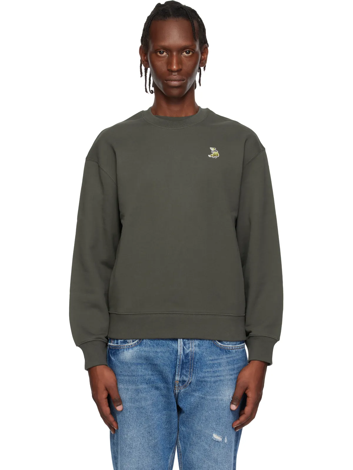 Maison Kitsune Dreaming Fox コンフォート スウェットシャツ - 画像1