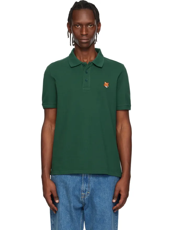 Maison Kitsuné Maison Kitsuné フォックスヘッド レギュラー ポロシャツの商品画像