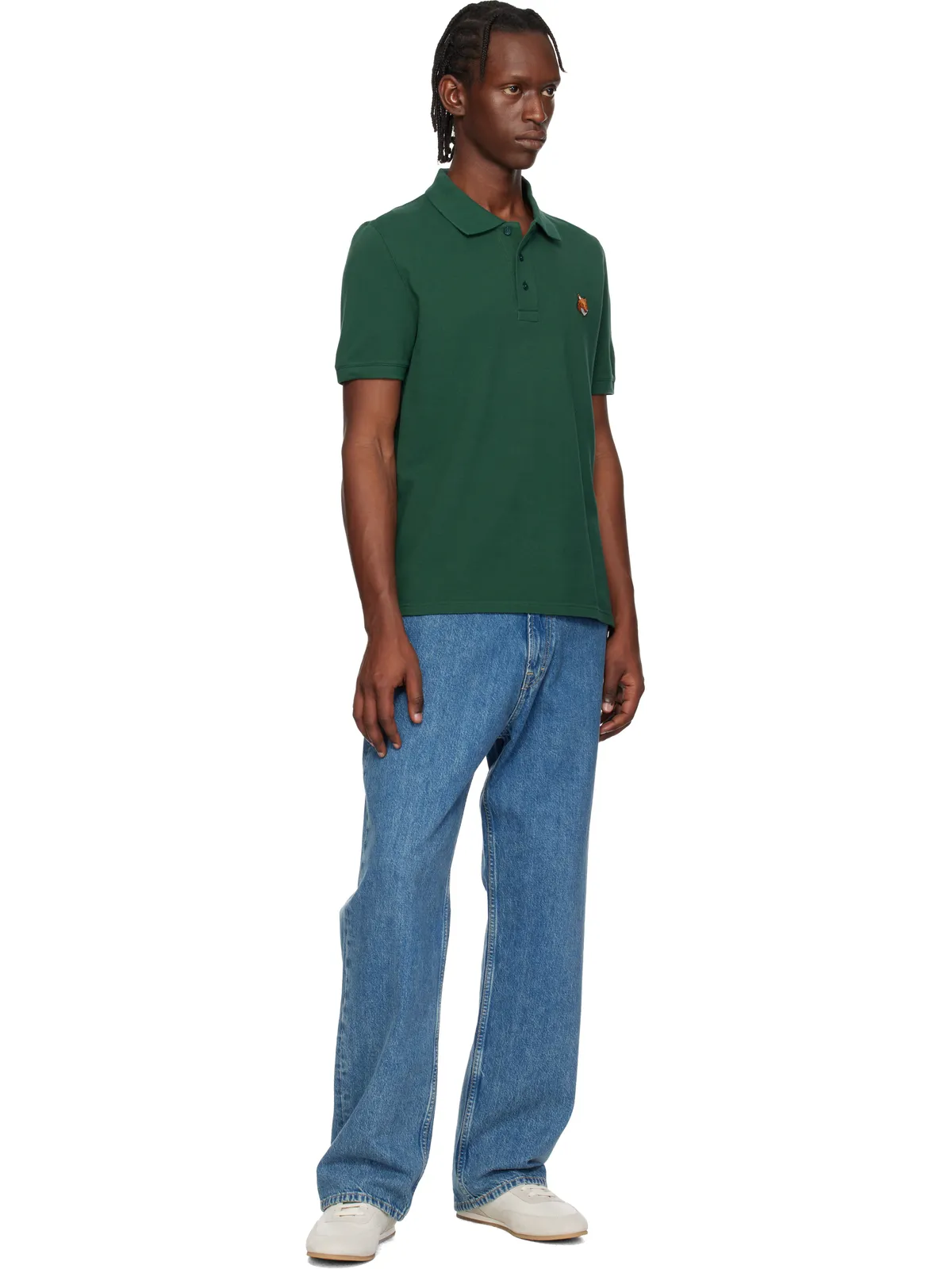 Maison Kitsuné フォックスヘッド レギュラー ポロシャツ - 画像4