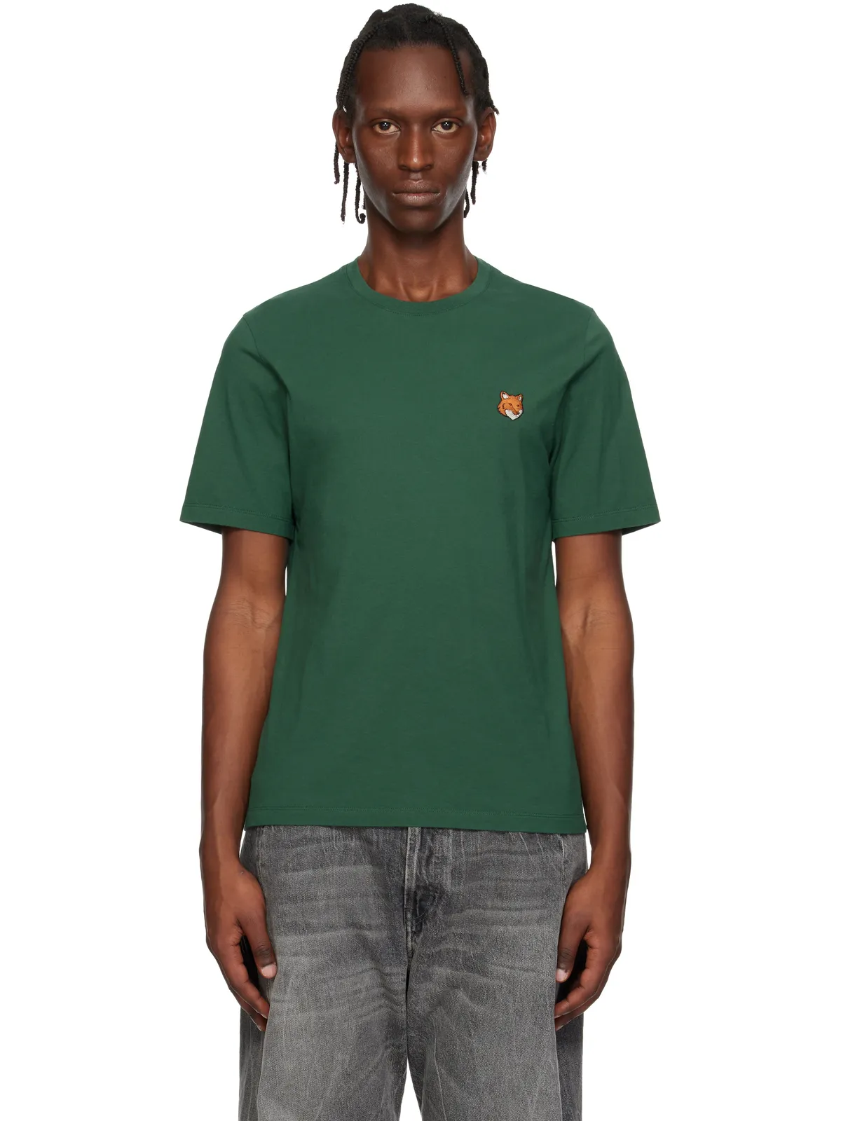 Maison Kitsuné フォックスヘッド レギュラー Tシャツ - 画像1