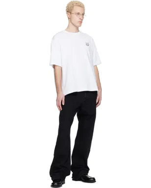 Maison Kitsuné フォックスヘッド オーバーサイズ Tシャツ - サムネイル4