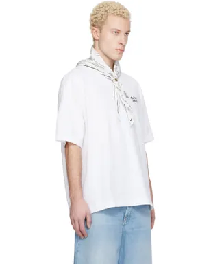 Maison Kitsuné 'Maison Kitsuné' Handwriting オーバーサイズ Tシャツ - サムネイル2