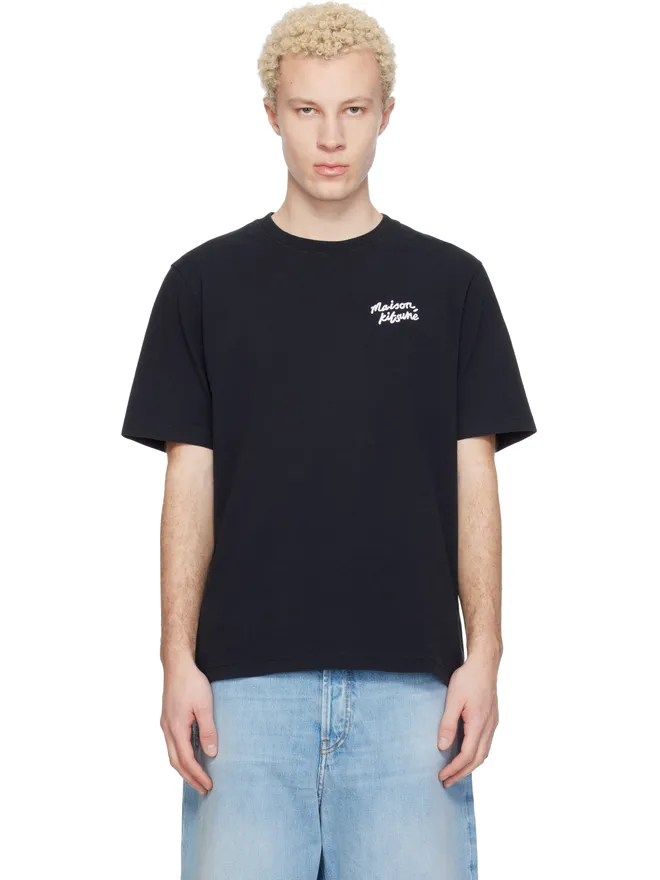Maison Kitsuné Maison Kitsuné 'Maison Kitsuné' Handwriting コンフォート Tシャツの商品画像