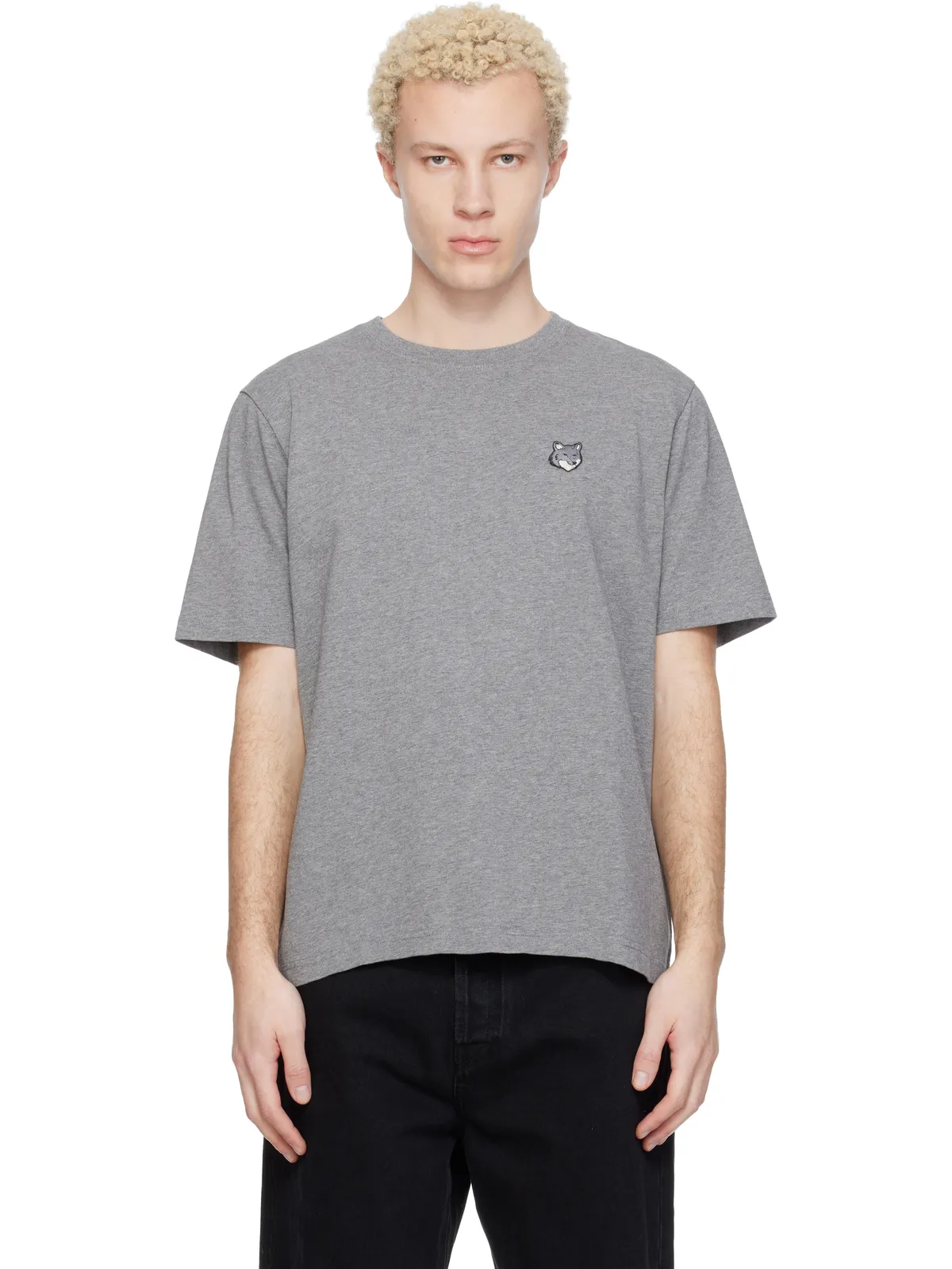 Maison Kitsuné フォックスヘッド コンフォート Tシャツ - 画像1
