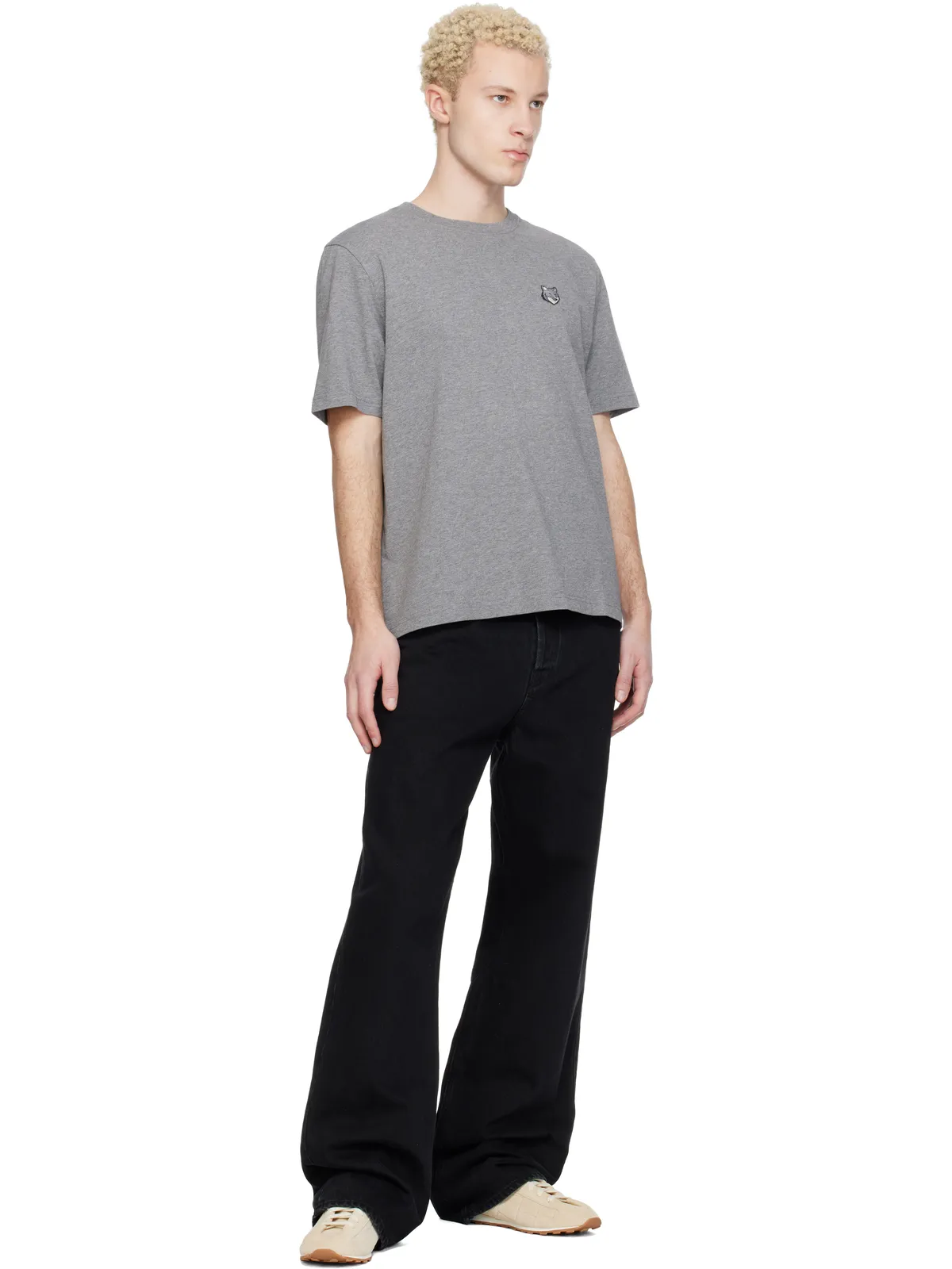 Maison Kitsuné フォックスヘッド コンフォート Tシャツ - 画像4