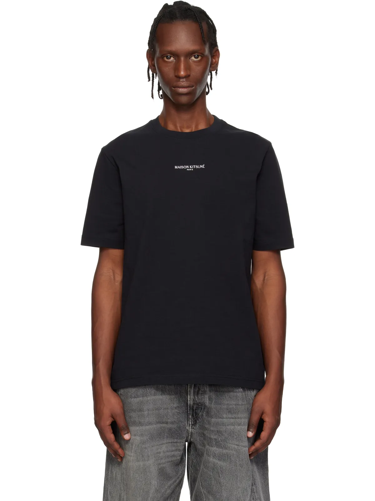Maison Kitsuné 'Maison Kitsuné Paris' コンフォート Tシャツ - 画像1