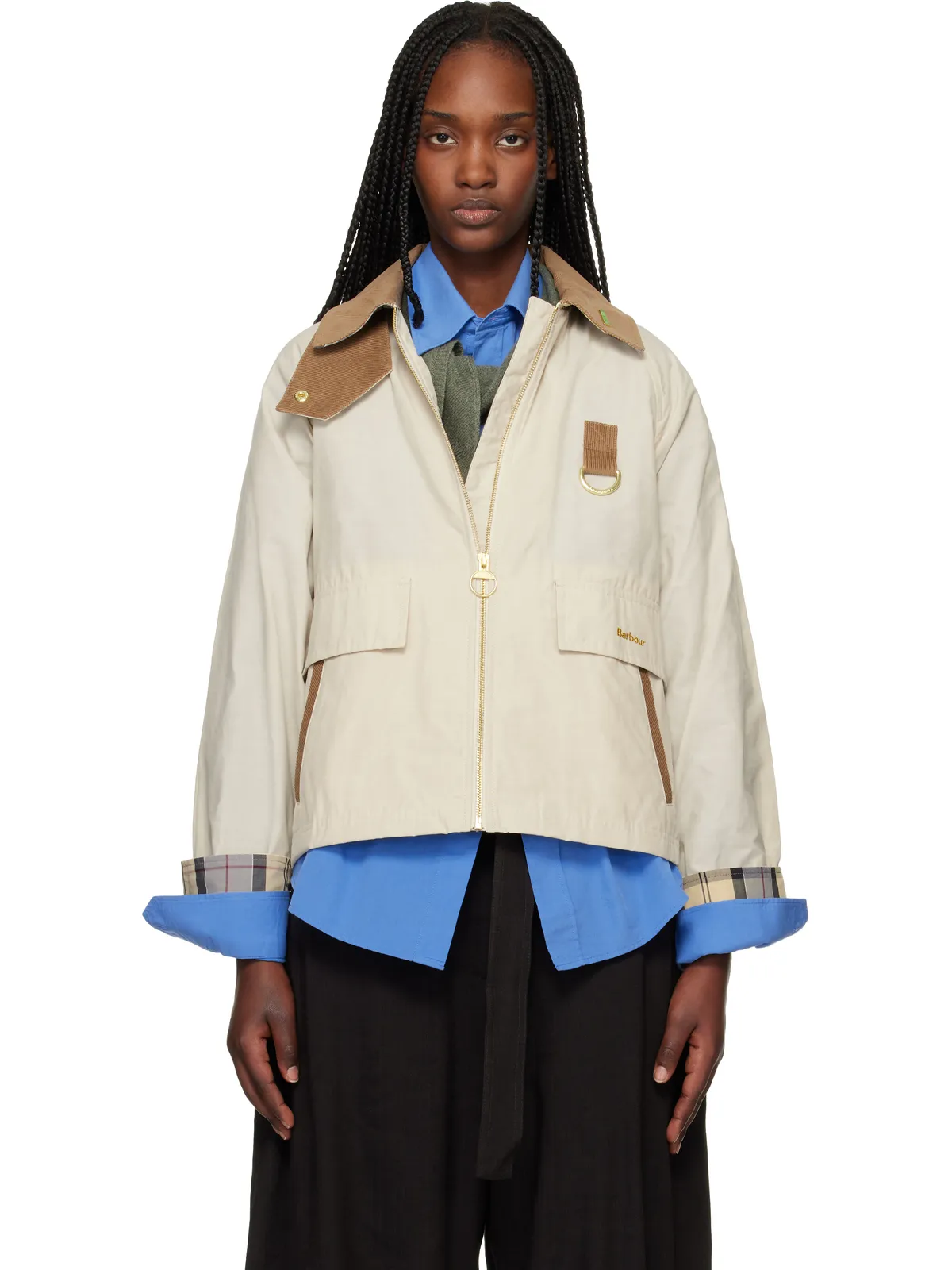 Barbour Icons Spey Showerproof ジャケット - 画像1