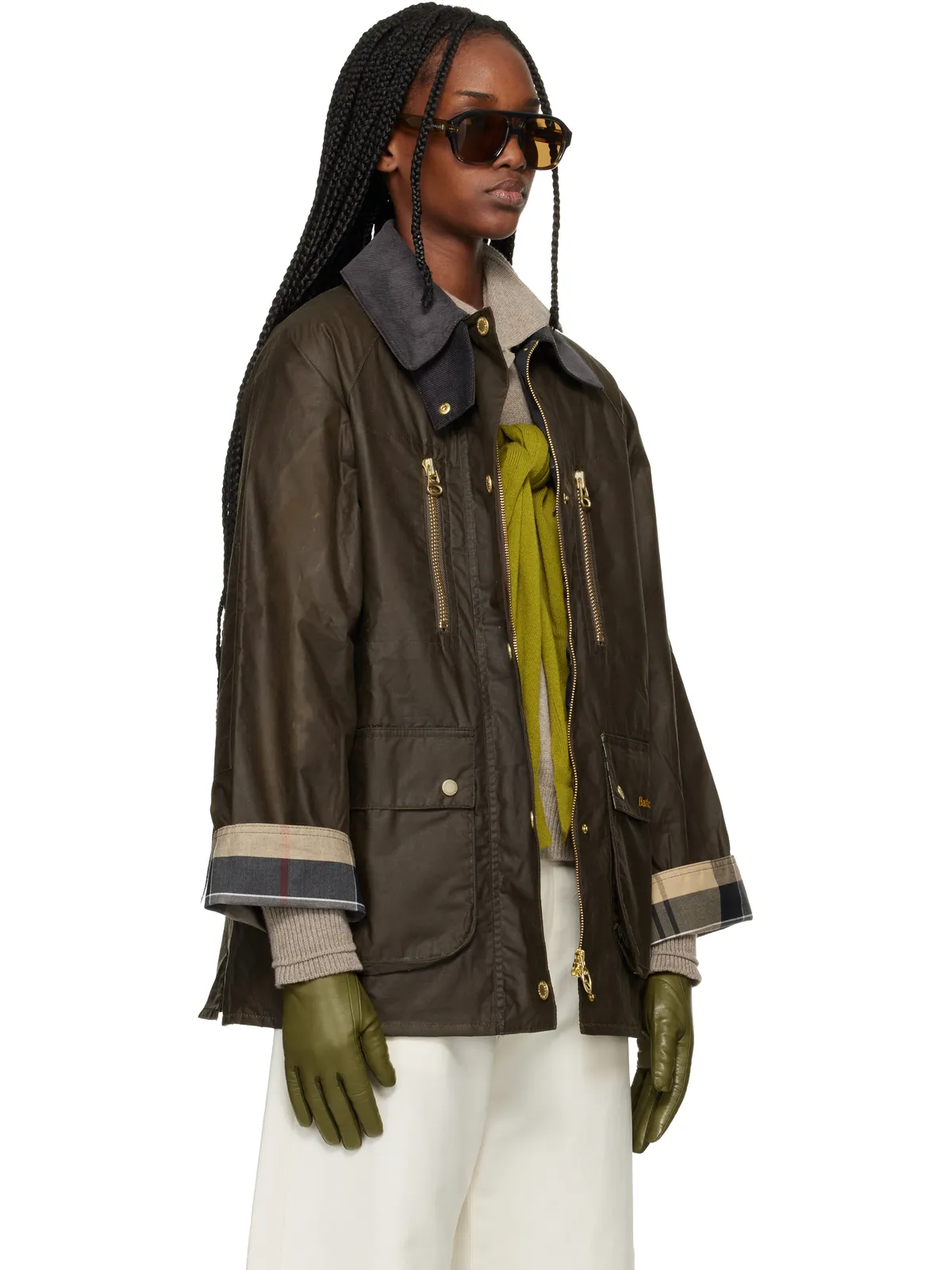 Barbour Argill Waxed ジャケット - 画像2