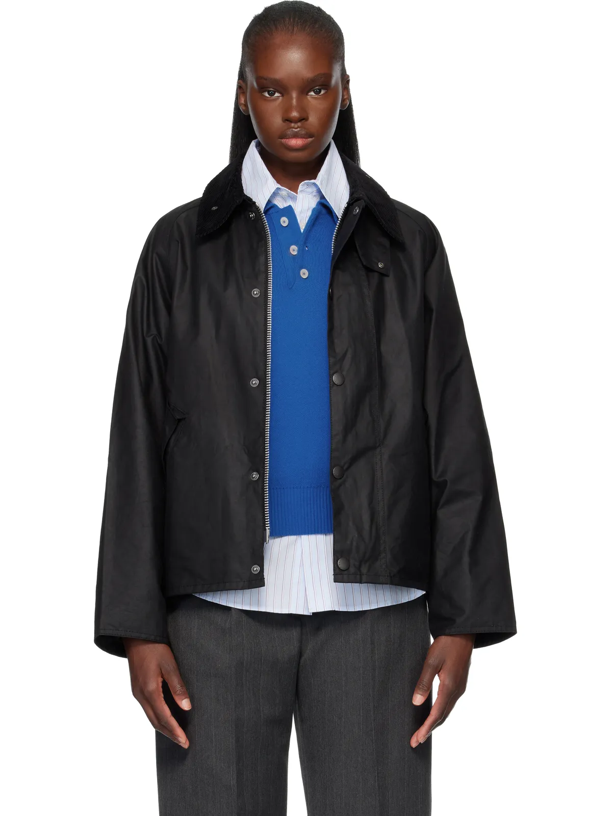 Barbour Transport ワックス ジャケット - 画像1