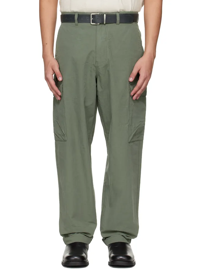 Barbour Barbour カーキ Spey Poplin Relaxed カーゴパンツの商品画像