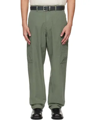 Barbour カーキ Spey Poplin Relaxed カーゴパンツ - サムネイル1