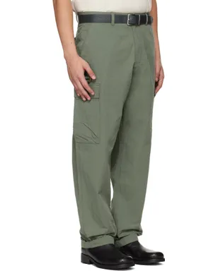 Barbour カーキ Spey Poplin Relaxed カーゴパンツ - サムネイル2