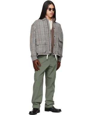 Barbour カーキ Spey Poplin Relaxed カーゴパンツ - サムネイル5
