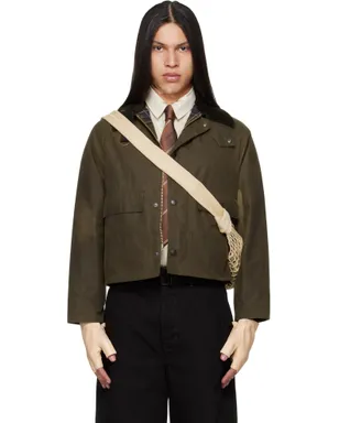 Barbour Spey Slim Waxed ジャケット - サムネイル1