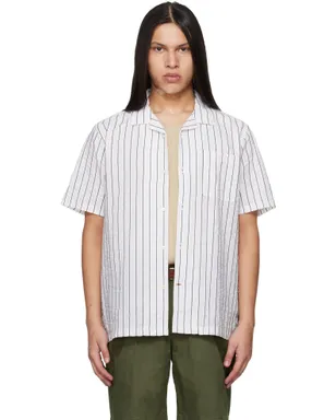 Barbour Park Seersucker Striped 半袖シャツ - サムネイル1