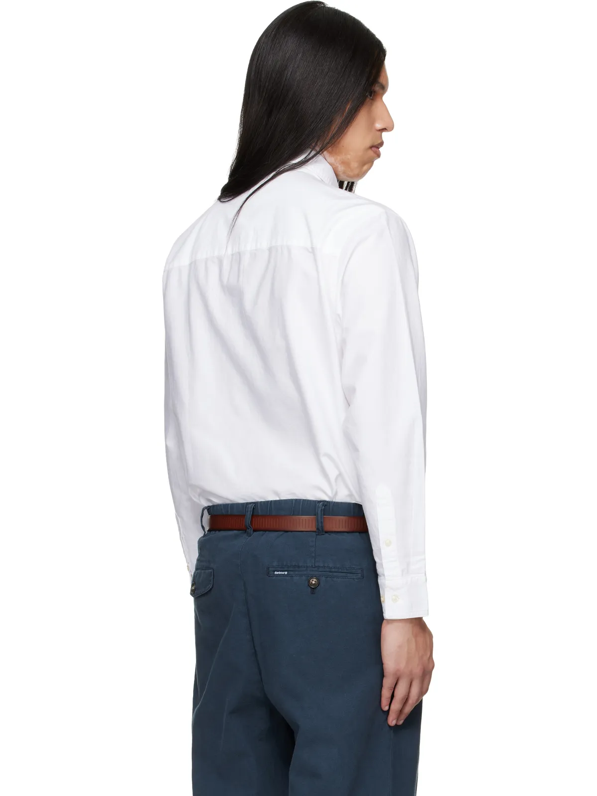 Barbour Arnham Oversized Oxford Jungle シャツ - 画像3